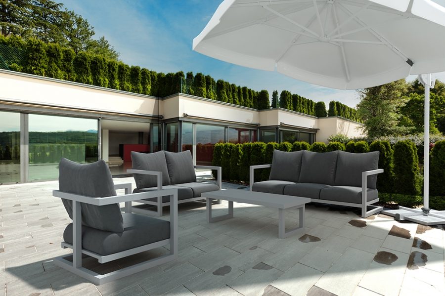 Sofa 3-osobowa Madera wygodne meble ogrodowe